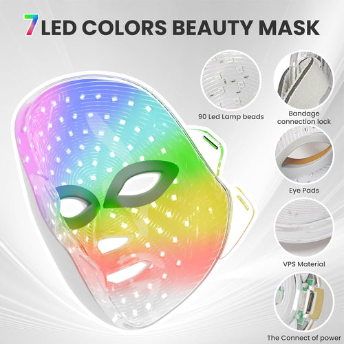 7-Color LED Light Therapy Mask
