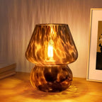 Murano Glass Mushroom Lamp