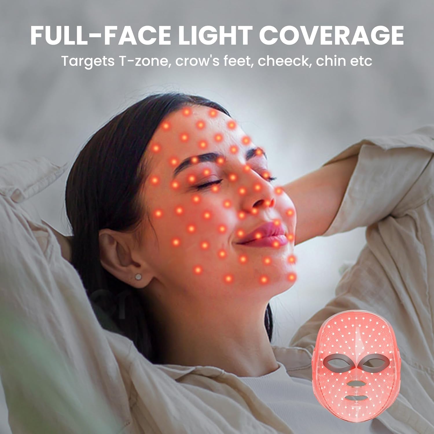 7-Color LED Light Therapy Mask