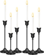 Weighted Taper Candlestick Set of Six