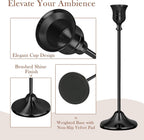 Weighted Taper Candlestick Set of Six