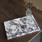 Viola Marble Vanity Tray