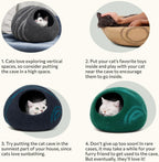 Merino Wool Cat Cave
