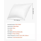 Mulberry Silk Pillowcase, White