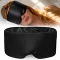 Weighted Silk Sleep Mask, Black