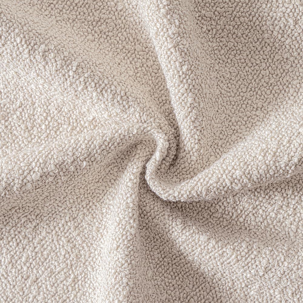 Textured Boucle Lumbar Pillow Cover