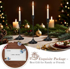 Weighted Taper Candlestick Set of Six