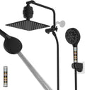 Filtered Rainfall Shower System, Matte Black