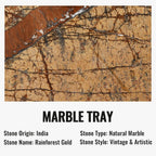 Natural Marble Catchall Tray