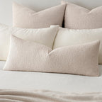 Textured Boucle Lumbar Pillow Cover