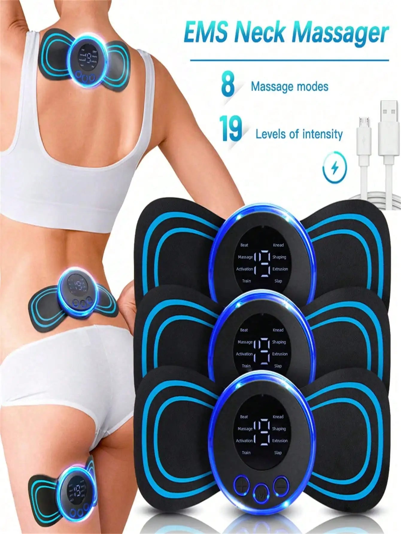 EMS foot massager pad