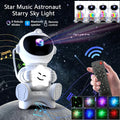 Astronaut galaxy star projector night light with remote