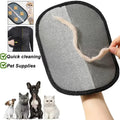 Pet grooming gloves