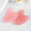 Natural jade gua sha facial scraping tool