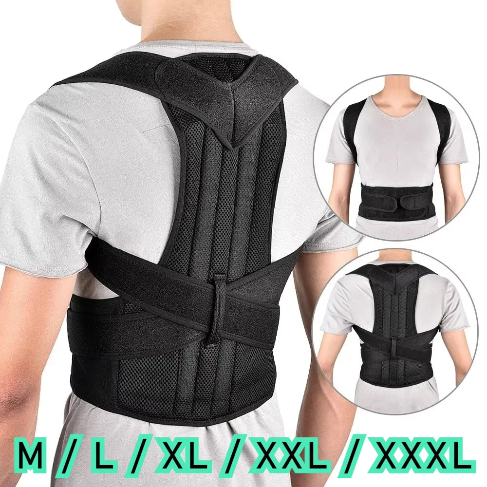 Posture corrector back brace