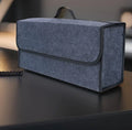 Collapsible car trunk organizer