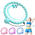 Smart weighted hula hoop with 24 detachable links