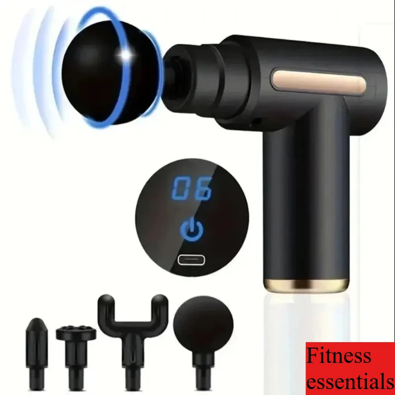 Percussion deep tissue massage gun