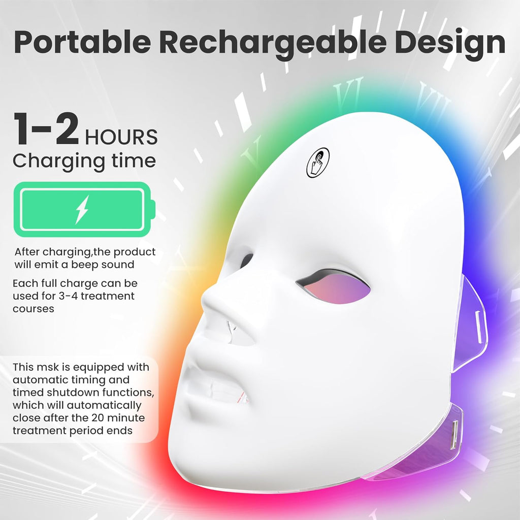 7-Color LED Light Therapy Mask