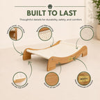 Solid Wood Scratcher Lounge