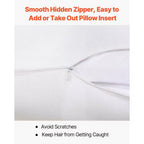 Mulberry Silk Pillowcase, White
