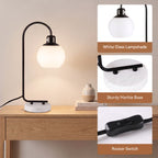Marble Base Globe Table Lamp